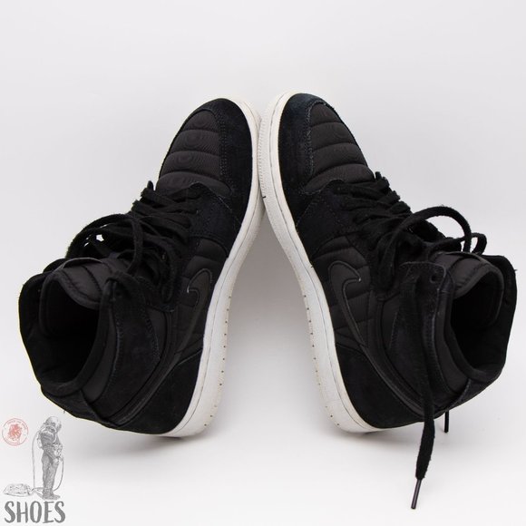 Nike Air Jordan 1 Retro High Strap 'Padded Black' - Size 7.5 - Picture 8 of 13